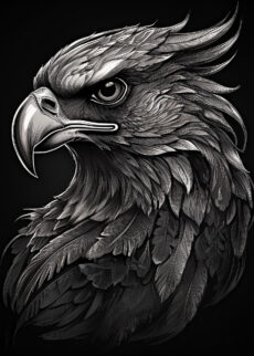 Falcon BlackWhite 02
